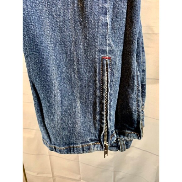 Allen B by Allen Schwartz Retro Jeans – Size 10, Zipper Ankles, Ribbed Legs - Picture 12 of 12